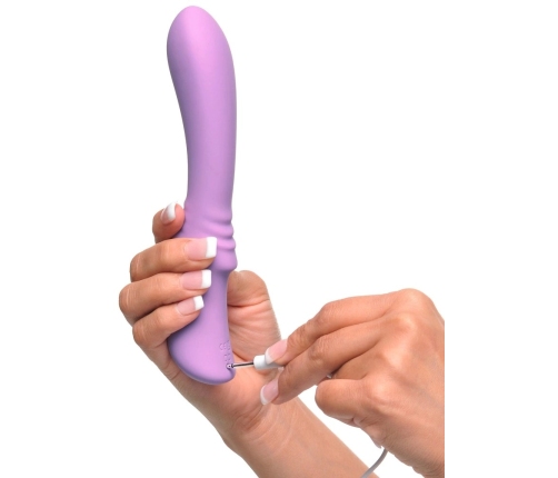 FemmeFunn Flexible Intimate Massager Rechargeable Purple 18.5cm