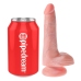 King Cock 6 Cock w Balls Light