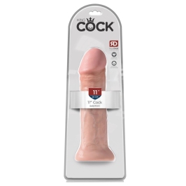 King Cock 11" Model Light - Anatomical Intimate Machine, 28 cm, PVC King Cock 11" Model Light - Anatomical Intimate Machine, 28 cm, PVC