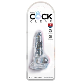 King Cock KCC 4 Compact Intimate Model with Suction Base 10.2cm TPE King Cock KCC 4 Compact Intimate Model with Suction Base 10.2cm TPE
