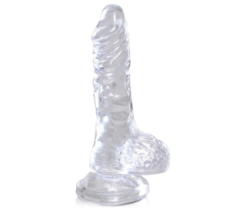 King Cock KCC 4 Compact Intimate Model with Suction Base 10.2cm TPE