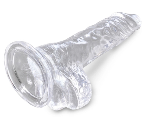 King Cock KCC 4 Compact Intimate Model with Suction Base 10.2cm TPE