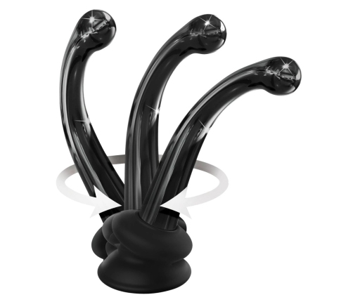 Pipedream Icicles No. 87 Curved Glass Model with Removable Suction Cup 15.5cm