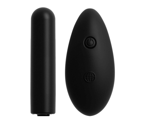 HookUp Panties Remote Bowtie Bikini XL-XXL Rechargeable Black