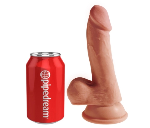 King Cock Plus 6.5” TDC Tan Intimate Machine with Suction Base
