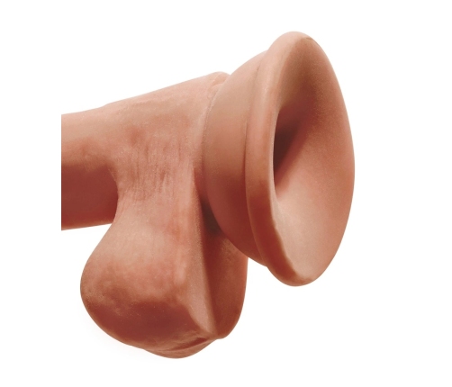 King Cock Plus 6.5” TDC Tan Intimate Machine with Suction Base