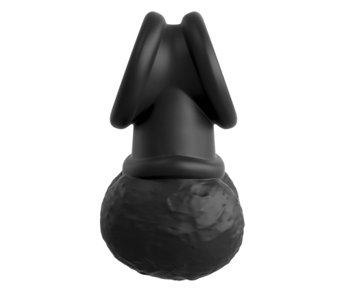 King Cock Elite TCJ Weighted Swinging Ball Ring Dual Density Silicone