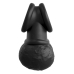King Cock Elite TCJ Weighted Swinging Ball Ring Dual Density Silicone