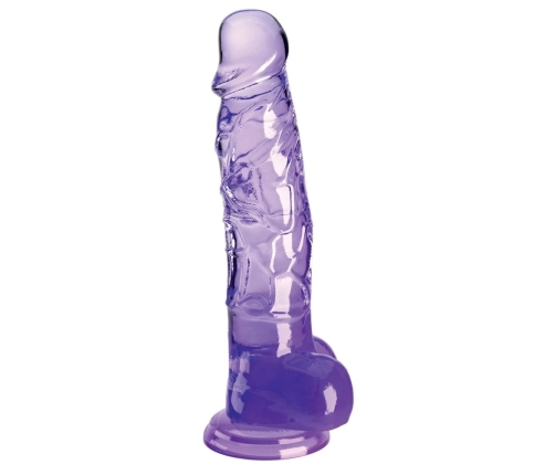 KingCockClear 8 w balls Purple