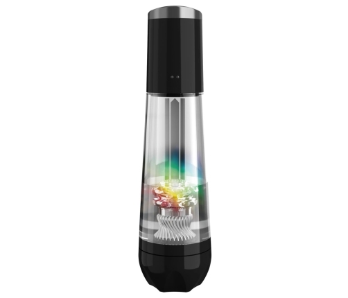 PDX Elite ViewTube MAX Black - Automated Intimate Device with LED Display