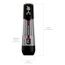 PDX Elite ViewTube MAX Black - Automated Intimate Device with LED Display