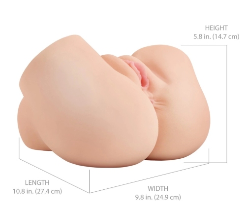 PDX Elite Back That Ass Up Light Intimate Machine with Suction & Vibration