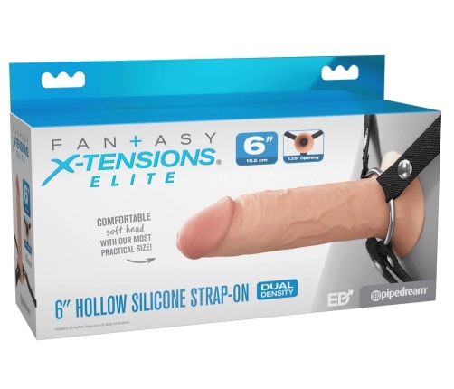 FANTASY X-TENSIONS Elite FXTE6 Hollow Silicone Harness 16.5 cm Light
