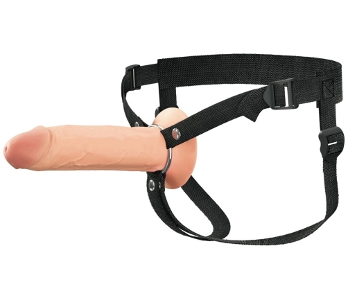 FANTASY X-TENSIONS Elite FXTE8 Hollow Strap-On Silicone 21.6cm Light