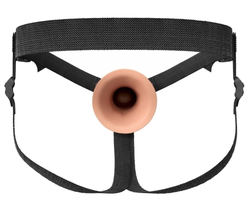 FANTASY X-TENSIONS Elite FXTE8 Hollow Strap-On Silicone 21.6cm Light