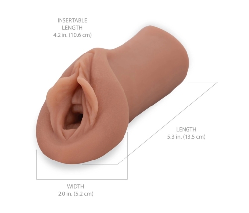 PDX Extreme Sorority Snatch Handheld Intimate Device Brown 13.4cm