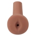 PDX Extreme Freshman Brown Intimate Machine with Anatomical Texture 13.5cm