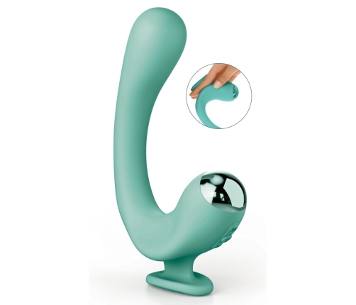 JimmyJane Reflexx Rabbit 2 Dual Motor Silicone Intimate Device, Purple