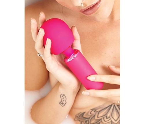 JimmyJane Exona Body Wand Massager, Flexible Silicone Head, USB Rechargeable