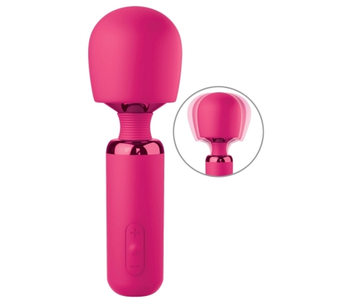 JimmyJane Exona Body Wand Massager, Flexible Silicone Head, USB Rechargeable