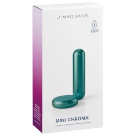 JimmyJane Mini Chroma Teal - Compact Intimate Device, 10 Modes, Waterproof