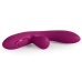 JimmyJane Solis Rabbit Dual Motor Silicone Intimate Machine, Purple, 22cm