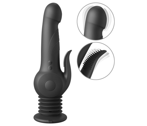 Fetish Fantasy Series Pogo Thruster Black - Multi-Action Intimate Device