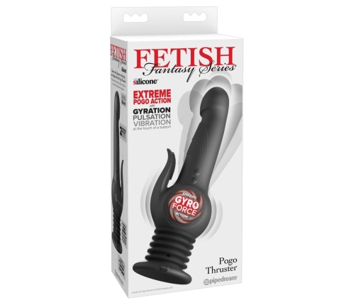 Fetish Fantasy Series Pogo Thruster Black - Multi-Action Intimate Device