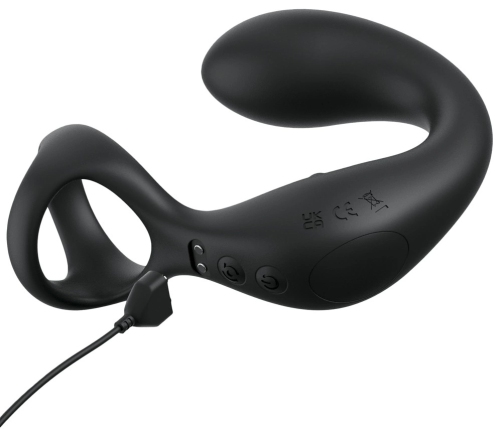 Anal Fantasy Elite Ass-Gasm Taint-Alizer Black Intimate System 14cm