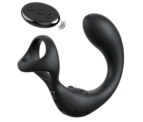 Anal Fantasy Elite Ass-Gasm Taint-Alizer Black Intimate System 14cm