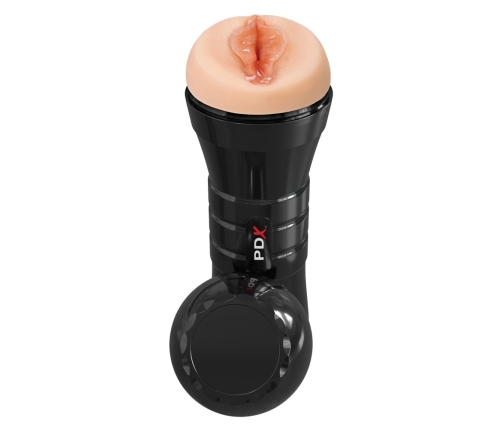 PDX Extreme WetP Luscious Lips XXL Intimate Machine, Fanta-Flesh, 26cm