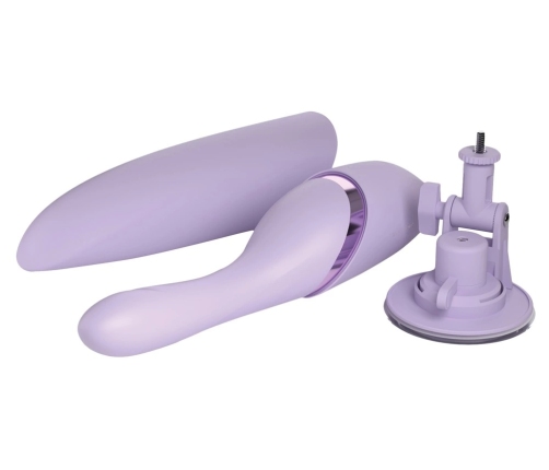 JimmyJane Hello Bang Vibe Thrusting Silicone Device, Warming, 27cm, Black