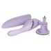 JimmyJane Hello Bang Vibe Thrusting Silicone Device, Warming, 27cm, Black