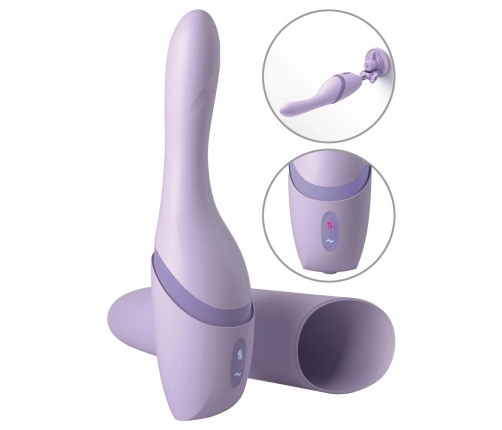 JimmyJane Hello Bang Vibe Thrusting Silicone Device, Warming, 27cm, Black