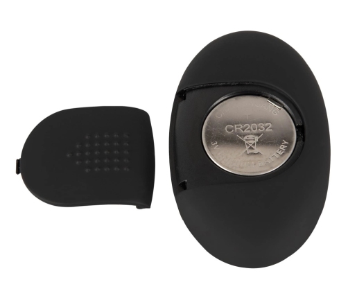 REBEL RC Silicone System - Intimate Dual Ring with Remote Plug, Black