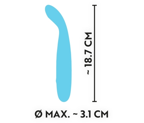 Cuties Mini Vibrator Blue 2.G