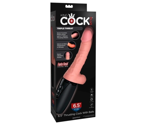 KCP 6.5 Thrusting Cock with Ba