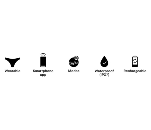 We-Vibe Jive Electric Pink Wearable App-Controlled Intimate Device