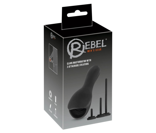 Rebel Glans Masturbation w.3Di