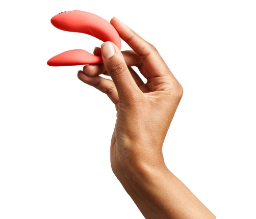 We-Vibe Chorus Crave Coral - App-Controlled Couples Device, Waterproof