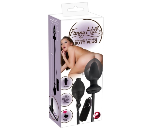 Fanny Hill´s Butt Plug black