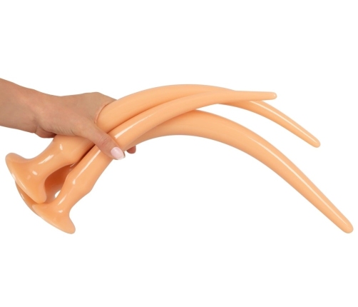 Super Long Butt Plug Set flesh
