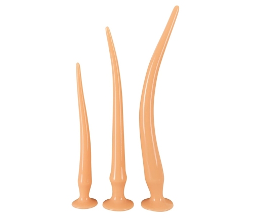 Super Long Butt Plug Set flesh