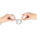 Metallic Silicone Triple Ring