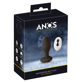 ANOS RC Rotating Plug - Spiral Surface, 7 Modes, Silicone, 9.7 cm