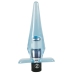 You2Toys Blue-Transparent Vibrating Anal Plug 11cm TPE