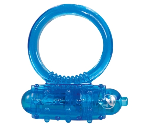 Vibrating cockring blue