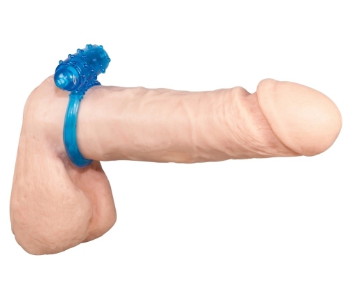 Vibrating cockring blue
