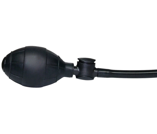 True Black Vibrating Butt Plug