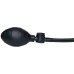 True Black Vibrating Butt Plug